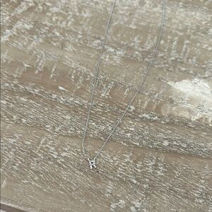 Melinda Maria Silver Necklace Elegant Charm